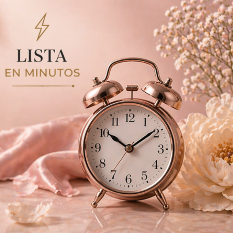 Lista en minutos