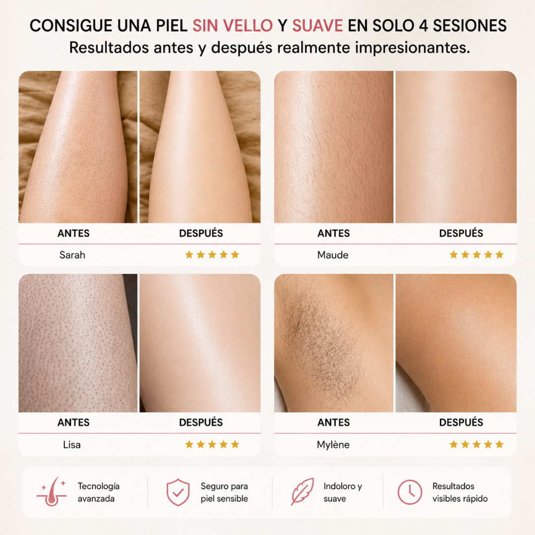 VelvetSkin 2 en 1 - Depiladora Íntima