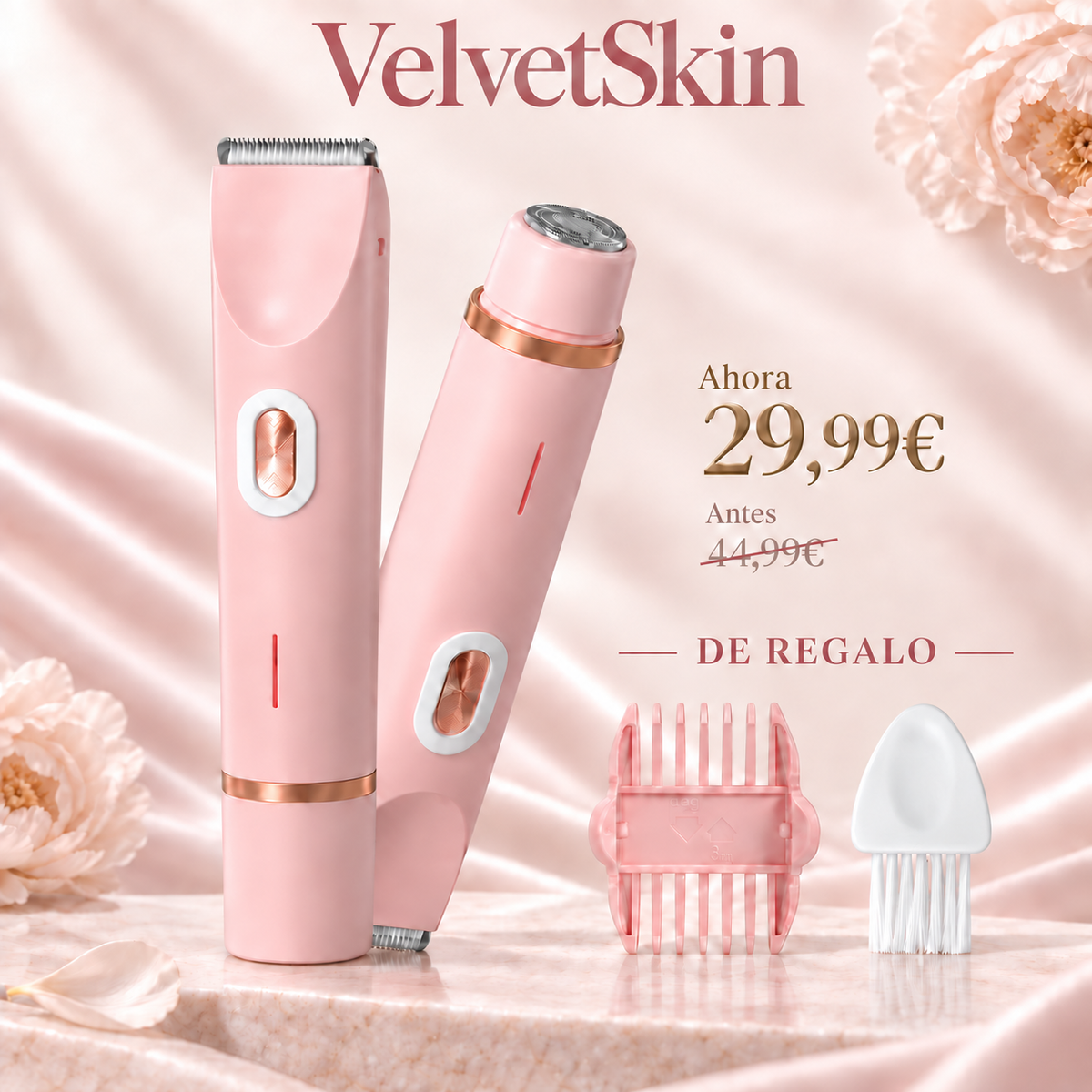 Depiladora Íntima 2 en 1 VelvetSkin