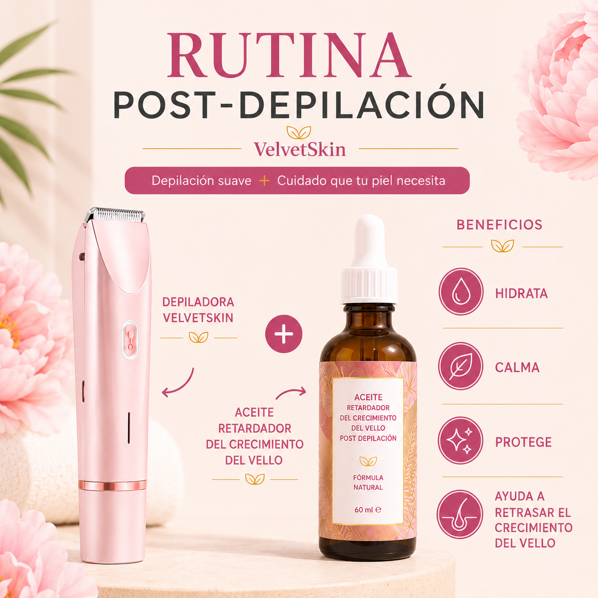 Aceite retardador del crecimiento