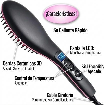 Cepillo eléctrico alisador "NovaLiss"