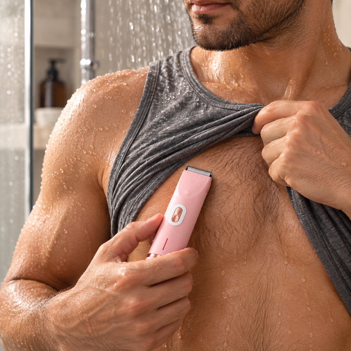 Recortadora corporal para hombre 2 en 1 VelvetSkin