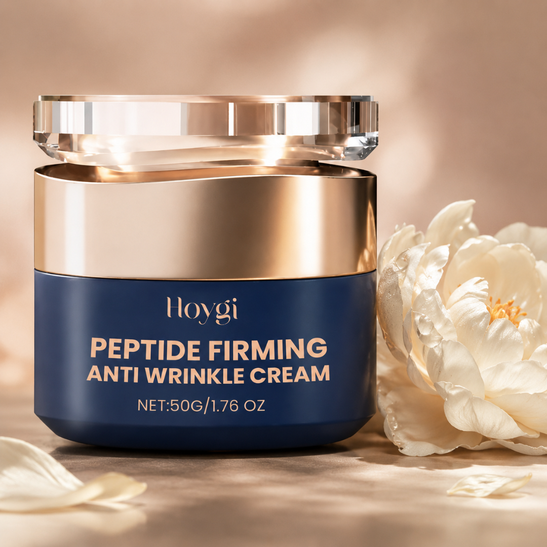 Hoygi Crema Reafirmante Antiarrugas con Péptidos – 50g ✨💆‍♀️