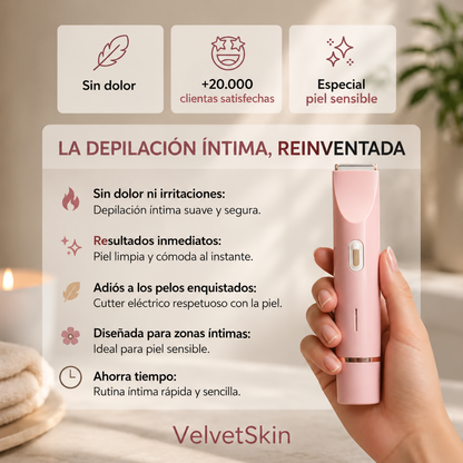 Depiladora Íntima 2 en 1 VelvetSkin